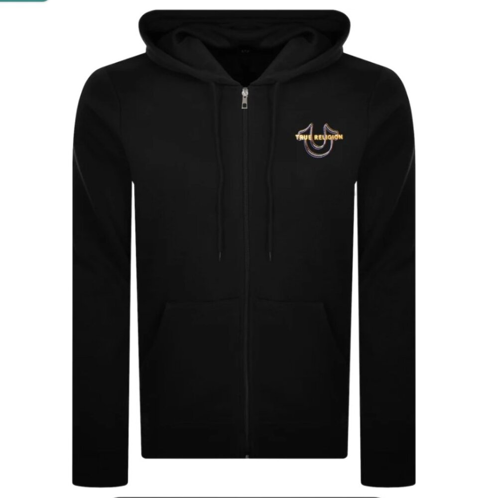 True Religion Multi Horseshoe Full Zip Hoodie